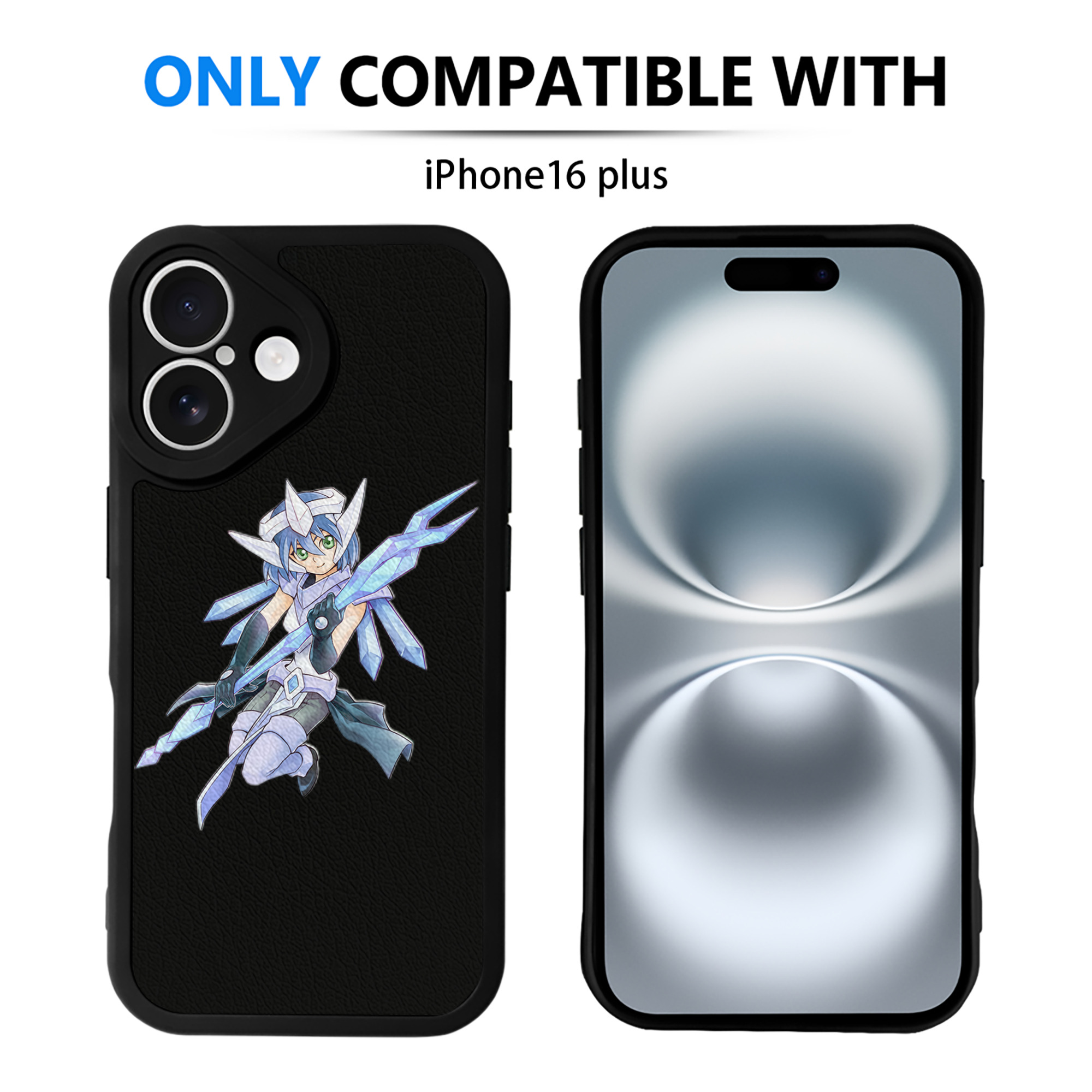 遊☆戯☆王 Yu-Gi-Oh! 【iPhone 16シリーズ対応】シリコンスマホケース（レザー調） 材質：シリコン